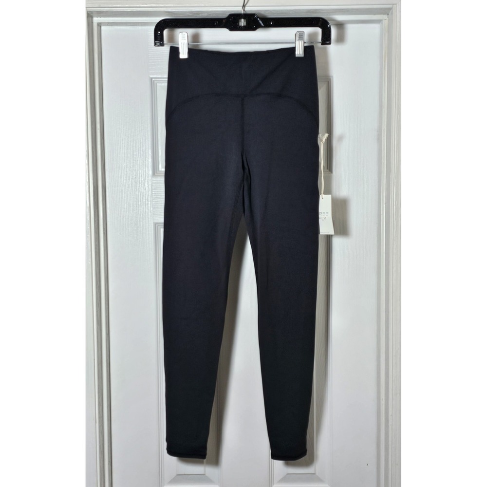 Free Fly Highmile Leggings Size XS‎ Black Workout Athleisure